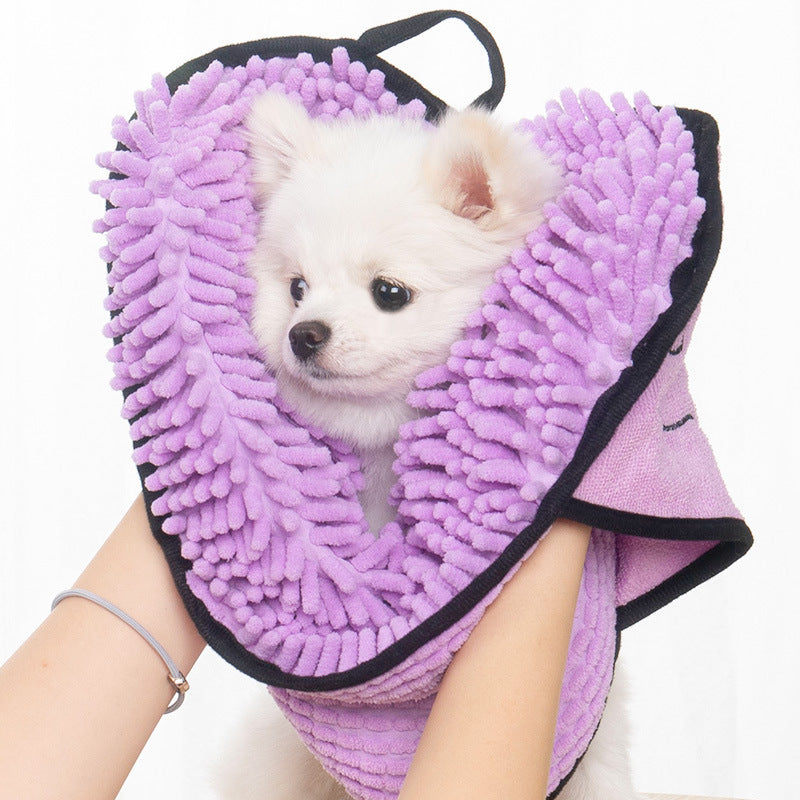 Pet Towels Super Absorbent Bathrobe Microfiber Bath Towels - Priceless Pet Place