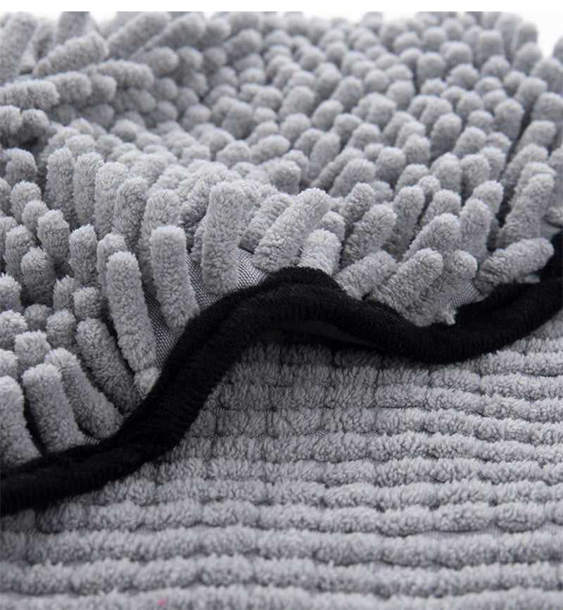 Pet Towels Super Absorbent Bathrobe Microfiber Bath Towels - Priceless Pet Place
