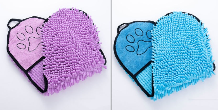 Pet Towels Super Absorbent Bathrobe Microfiber Bath Towels - Priceless Pet Place